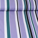 Viskose - Streifen Lavendel