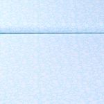 Popeline de coton - Fleurs Bleu clair