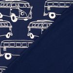 Zomer sweat - French Terry Marine Angeraut