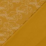 Kesähiki - French Terry Cabrios sinapinkeltainen napsattu - French Terry Cabrios sinapinkeltainen napsattu