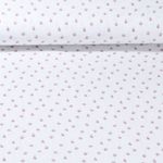 Baumwoll-Musselin - Double Gauze Digitaldruck Tulpen Offweiß Mauve