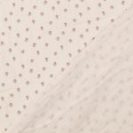 Bomuldsmusselin - Double Gauze digitaltryk tulipaner offwhite mauve