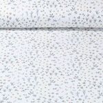 Baumwoll-Musselin - Double Gauze Digitaldruck Botanik Ecru Orange