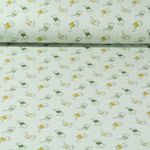 Jersey - Mäuse Garngefärbt Mint