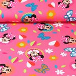 Jersey - Digitaldruck Minnie Mouse Rosa