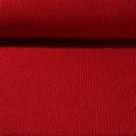 Felpa organica lavorata a maglia - Hamburger Liebe Hand on Heart Troyer Knitty Red