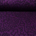 Orgaaninen hiki - Hamburger Liebe Käsi sydämellä Kaikki mitä haluan Stepper Violetti