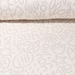 Bio Sweat - Hamburger Liebe Hand on Heart All I Want Stepper Ecru