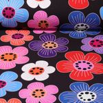 Organic Jersey - Hamburger Liebe Digitale Print Hand Op Hart Kweek Mokka