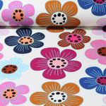 Bio Zweet - Hamburger Liebe Digitale Print Hand Op Hart Kweek Ecru