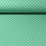 Biologische jacquard jersey - Hamburger Liebe Hand op Harten Geluksbrei Groen