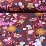 Bio Zweet - Hamburger Liebe Digitale Print Hand Op Hart Gemengde Emotie Bruin