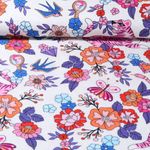 Ekologiskt Muslin - Digitalt tryck Hand On Heart Mixed Emotions Ecru