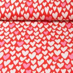 Bio Zweet - Hamburger Liebe Digitale Print Hand Op Hart Eerlijk Rood