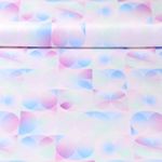 Sportjersey - Geoblumen Pastell Rosa