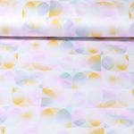 Sportjersey - Geoblumen Pastell Gelb