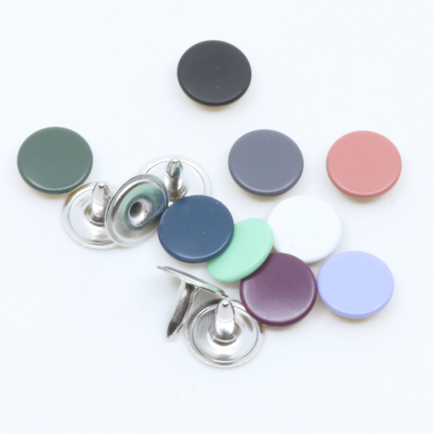 Rivets 9mm colorés - 10 pièces-1 Rivets 9mm colorés - 10 pièces-1