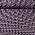 Viskose-Popeline - Tulpen Retro Navy