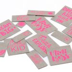 SnapPap Label grau/neon-pink - Kids-0