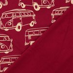 Zomerzweet - Franse Terry wijn rood Angeraut