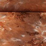 Baumwoll-Popeline - Tie Dye Hellbraun