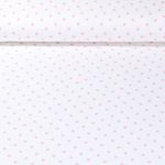 Jersey - Tissu à combiner Etoiles Ecru Bleu clair