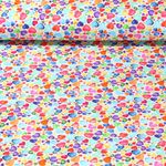 Jersey - Digitaldruck Regenbogen Herzen Multicolor