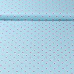 Gütermann Baumwolle - Bright Side Kollektion Blüten Iceblau