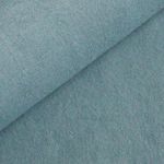 Albstoffe Bandes bio - bleu uni