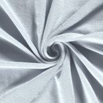 Frotté i stretch - enfärgad ljusblå