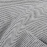 Sweat en tricot de coton - Gris uni mélangé