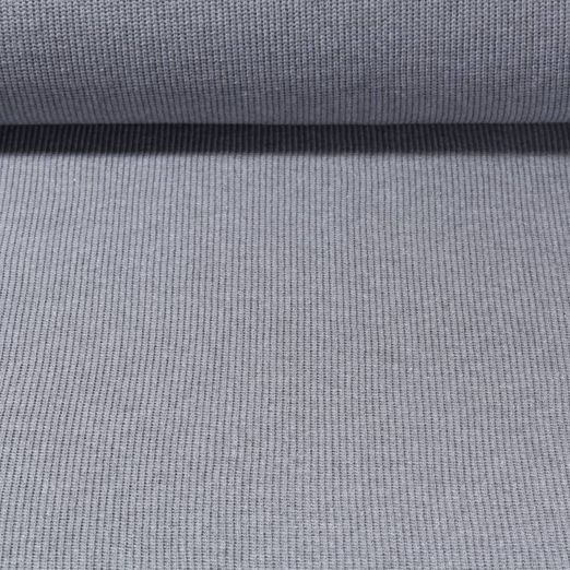 Sweat coton tricoté Nils - Gris béton Uni