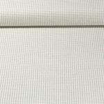 Baumwoll-Cretonne Vintage - Karo Beige Grün