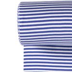 Poignets - Cerclés Bleu Royal Blanc Teint au fil