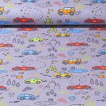 Jersey - Autos Hellgrau