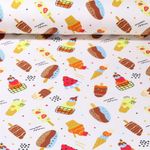 Jersey - Eis Ecru Multicolor