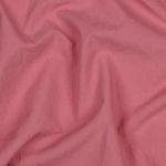 Vävt tyg av bomull Cotton Washed - enfärgad mörkrosa