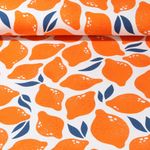 Bio Jersey - Hamburger Liebe Digitaldruck Al Lago Limone Orange