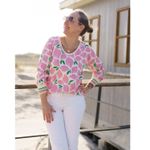 Bio Jersey - Hamburger Liebe Digitaldruck Al Lago Limone Rosa-1