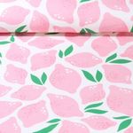 Toile canevas bio - Hamburger Liebe Impression digitale Al Lago Limone Rose-0