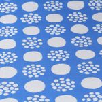 Jersey jacquard bio - Hamburger Liebe Al Lago Punti Double face Bleu-1