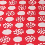 Jersey jacquard bio - Hamburger Liebe Al Lago Punti Double face Rouge-1