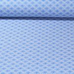 Jersey jacquard bio - Hamburger Liebe Al Lago Rhomb Knit Bleu-0