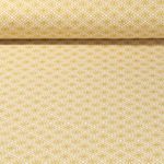 Jersey jacquard bio - amour hamburger Al Lago Rhomb Knit jaune