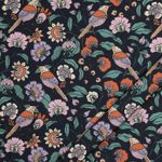 Gecoat katoen - Navy