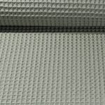 Baumwolle Waffelpiqué - XL Waffel Saunatuch Grün