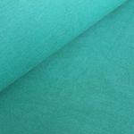 Albstoffe Bandes bio - Uni turquoise vert