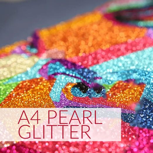 Flexfolie Pearl Glitter A4 21 x 30 cm