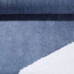 Velours Teddy Charlie - Bleu jeans-0