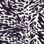 Popelina wiskozowa - Kamuflaż granatowo-biały